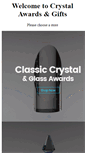 Mobile Screenshot of crystalawards.co.uk