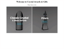 Tablet Screenshot of crystalawards.co.uk